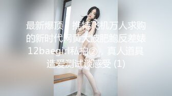 最新爆顶，推特飞机万人求购的新时代网黄大波肥鲍反差婊12baegirl私拍②，真人道具造爱测试谈感受 (1)