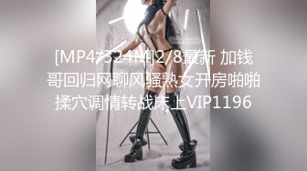 [MP4/324M]2/8最新 加钱哥回归网聊风骚熟女开房啪啪揉穴调情转战床上VIP1196