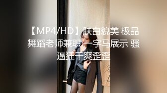 【MP4/HD】肤白貌美 极品舞蹈老师兼职 一字马展示 骚逼狂干爽歪歪