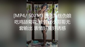 [MP4/ 502M] 漂亮黑丝伪娘吃鸡舔菊花 被强壮小哥哥无套输出 表情好骚好诱惑