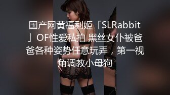 国产网黄福利姬「SLRabbit」OF性爱私拍 黑丝女仆被爸爸各种姿势任意玩弄，第一视角调教小母狗