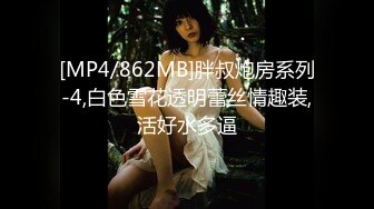 [MP4/862MB]胖叔炮房系列-4,白色雪花透明蕾丝情趣装,活好水多逼