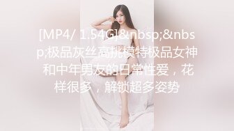 [MP4/ 1.54G]&nbsp;&nbsp;极品灰丝高挑模特极品女神 和中年男友的日常性爱，花样很多，解锁超多姿势